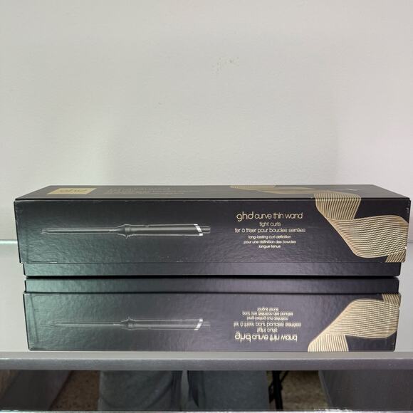 GHD Curve Thin Wand tight Curls 0.55" Styling Tool New in Box - Picture 8 of 10